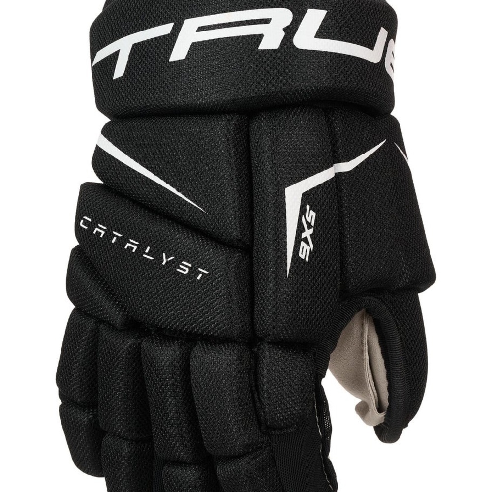 Catalyst 9X Youth Hockey Gloves - Black